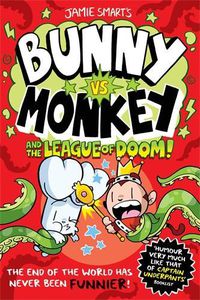 Cover image for Bunny vs Monkey and the League of Doom!