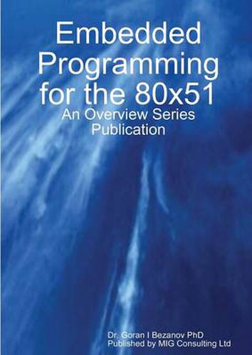 Cover image for Embedded Programming for the 80x51