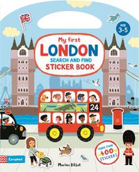 Cover image for My First Search and Find London Sticker Book