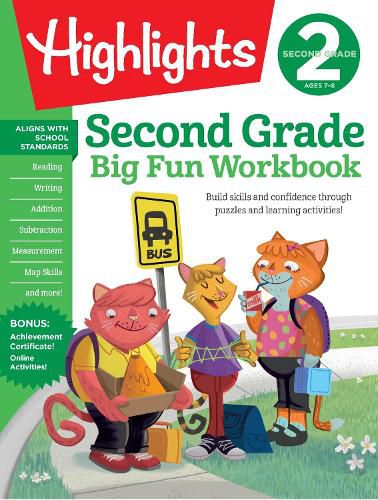 Cover image for Second Grade Big Fun Workbook