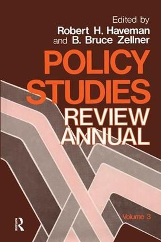 Cover image for Policy Studies: Review Annual: Volume 3