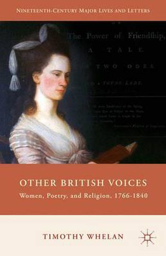 Cover image for Other British Voices: Women, Poetry, and Religion, 1766-1840