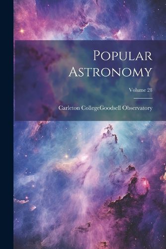 Cover image for Popular Astronomy; Volume 28