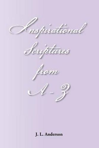 Cover image for Inspirational Scriptures from A-Z