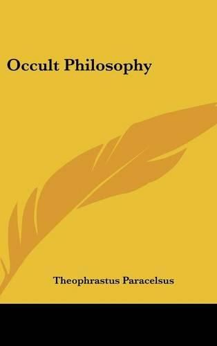 Cover image for Occult Philosophy