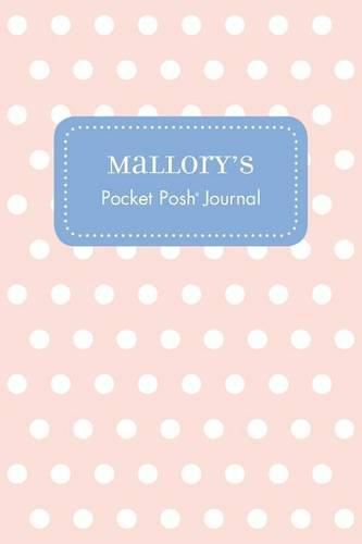 Mallory's Pocket Posh Journal, Polka Dot