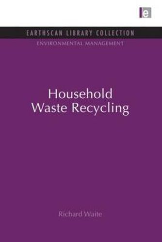 Cover image for Household Waste Recycling