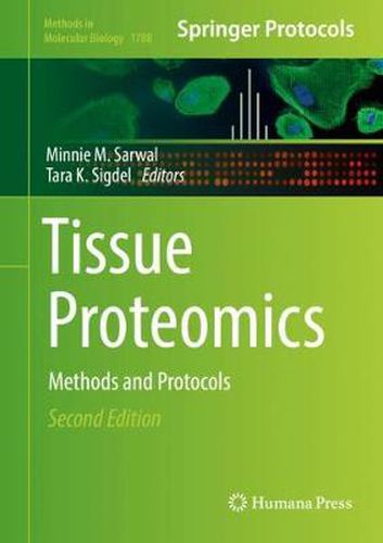 Cover image for Tissue Proteomics: Methods and Protocols