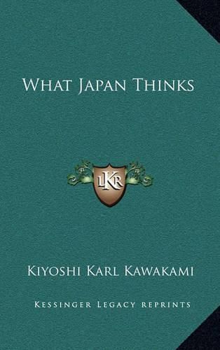 Cover image for What Japan Thinks