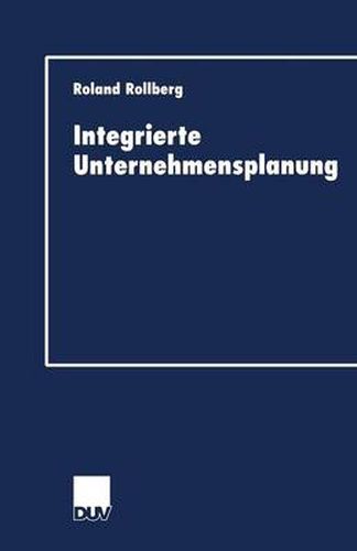 Cover image for Integrierte Unternehmensplanung