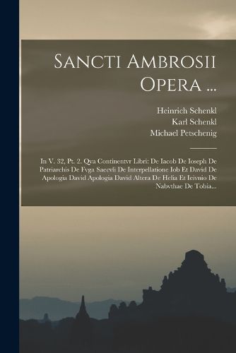 Cover image for Sancti Ambrosii Opera ...