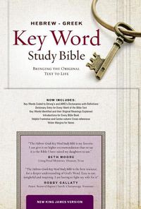 Cover image for Hebrew Greek Key Word Study Bible-NKJV