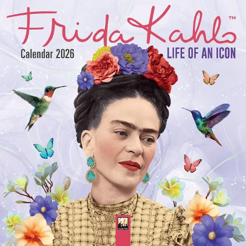 Cover image for Frida Kahlo: Life of an Icon Mini Wall Calendar 2026 (Art Calendar)