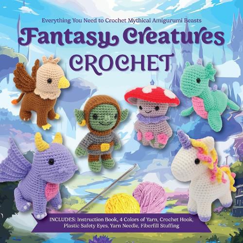 Cover image for Fantasy Creatures Crochet