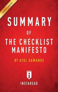 Cover image for Summary of The Checklist Manifesto: by Atul Gawande - Includes Analysis