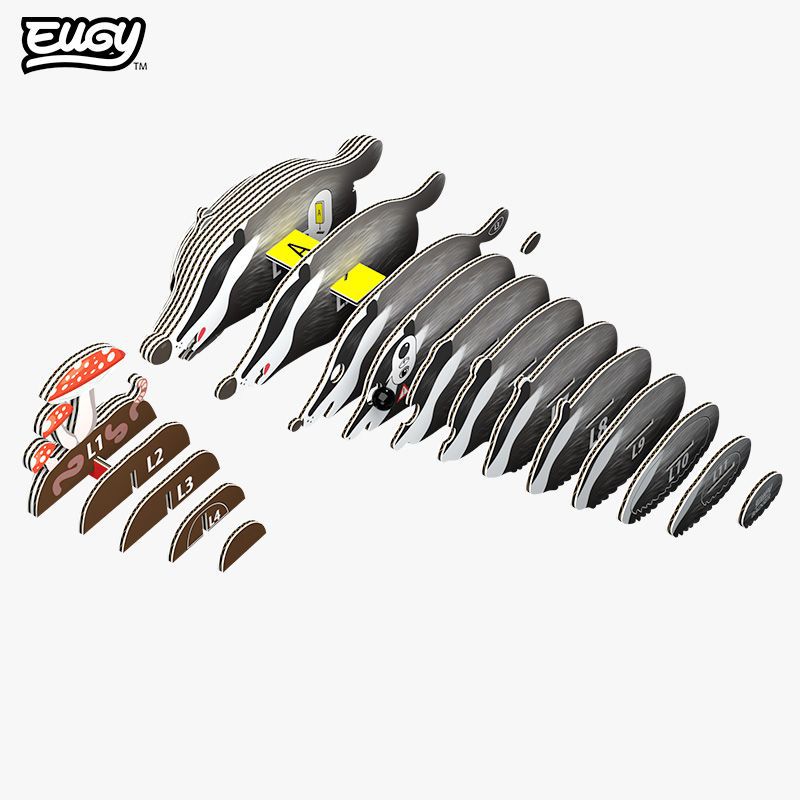 Badger Animal Puzzle 