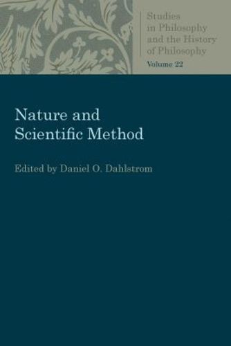 Cover image for Nature and Scientific Method