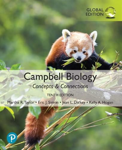 Cover image for Campbell Biology: Concepts & Connections plus Pearson Mastering Biology with Pearson eText [Global Edition]