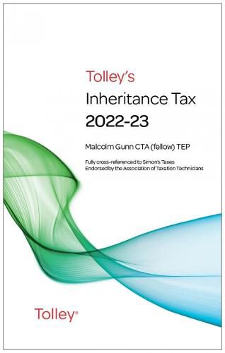 Cover image for Tolley's Inheritance Tax 2022-23