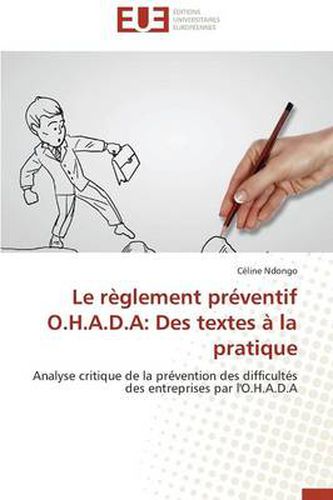 Cover image for Le R glement Pr ventif O.H.A.D.a