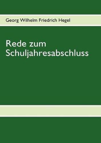 Cover image for Rede zum Schuljahresabschluss