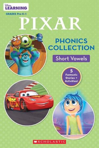 Cover image for Disney Pixar Phonics Collection: Short Vowels (Disney Learning: Bind-Up)