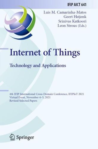 Cover image for Internet of Things. Technology and Applications