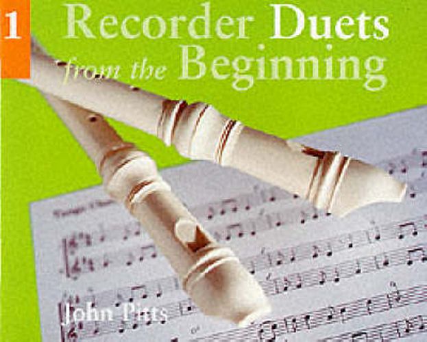 Cover image for Recorder Duets From The Beginning: Book 1