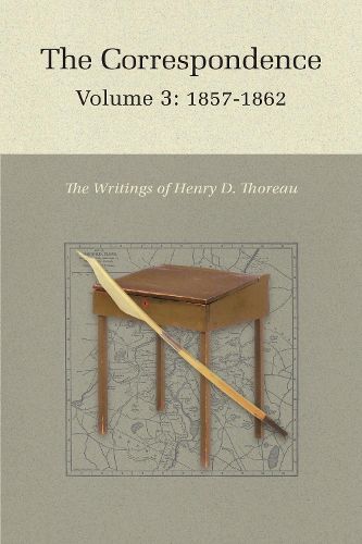 Cover image for The Correspondence of Henry D. Thoreau