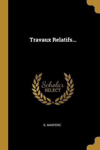 Travaux Relatifs...