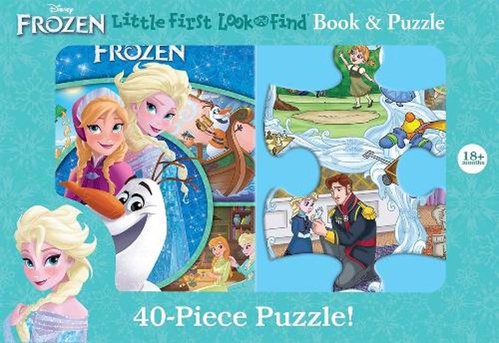 Cover image for Disney Frozen: Little First Look and Find Book & Puzzle