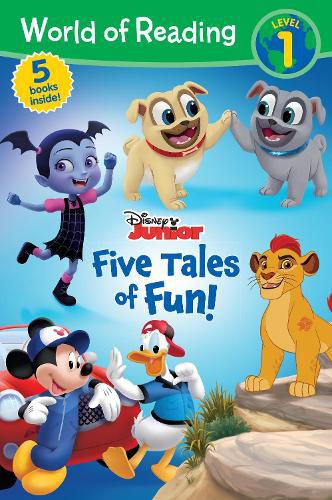 Cover image for Disney Junior: Five Tales of Fun!