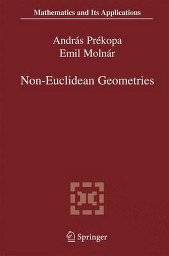 Cover image for Non-Euclidean Geometries: Janos Bolyai Memorial Volume