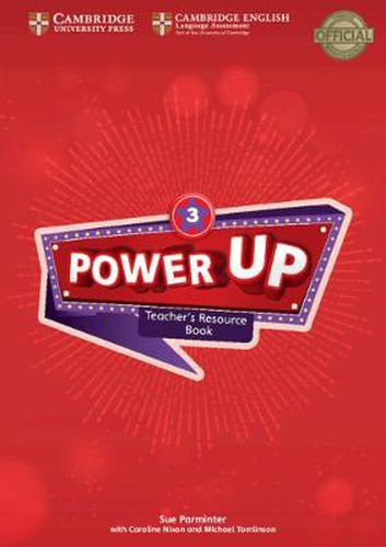 Cover image for Power Up Level 3 Teacher's Resource Book with Online Audio