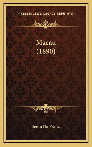 Cover image for Macau (1890)