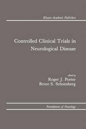 Cover image for Controlled Clinical Trials in Neurological Disease