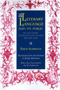 Cover image for Literary Language and Its Public in Late Latin Antiquity and in the Middle Ages