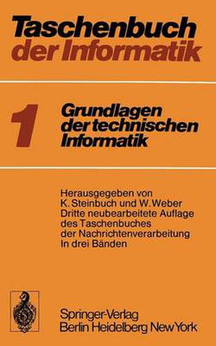 Cover image for Taschenbuch Der Informatik: Band I: Grundlagen Der Technischen Informatik