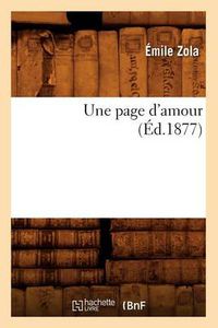 Cover image for Une Page d'Amour (Ed.1877)