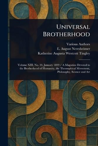 Cover image for Universal Brotherhood