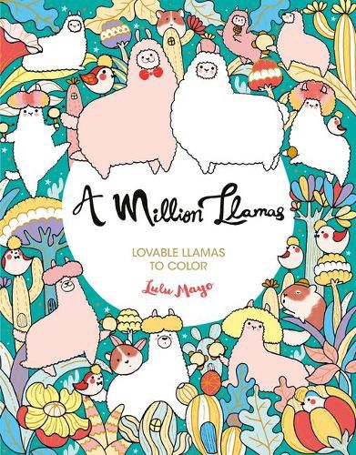 A Million Llamas: Lovable Llamas to Color