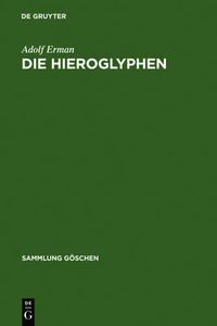 Cover image for Die Hieroglyphen