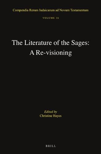 The Literature of the Sages: A Re-Visioning