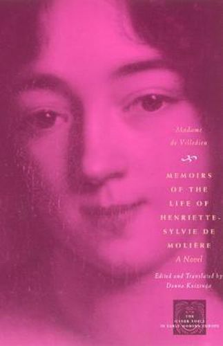 Cover image for Memoirs of the Life of Henriette-Sylvie De Moliere: A Novel