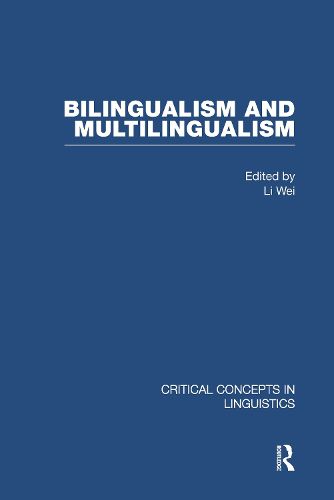 Cover image for Bilingualism and Multilingualism