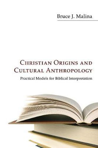 Cover image for Christian Origins and Cultural Anthropology