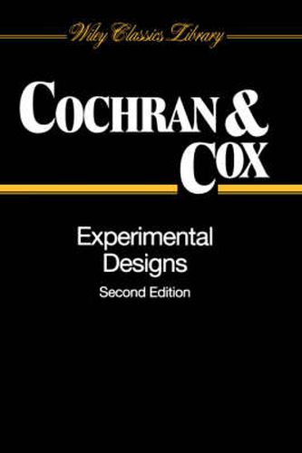 Cover image for Experimental Designs