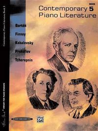 Cover image for Contemporary Piano Literature, Book 5