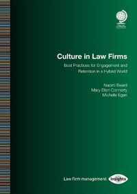 Cover image for Culture in Law Firms