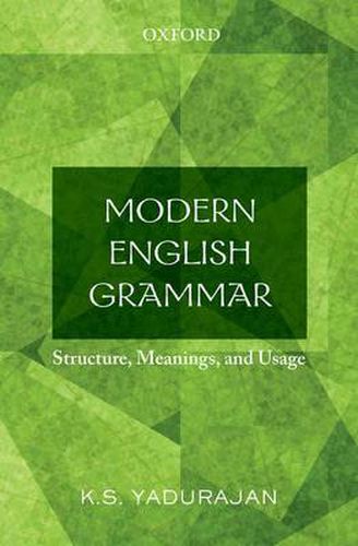 Cover image for Modern English Grammar: Structure, Meanings, and Usage